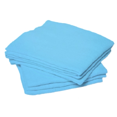 Saco para chão de algodão Azul p/ limpeza geral 45cm x 70cm ref. 1040AZ