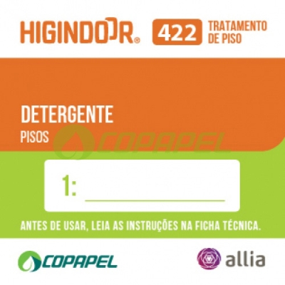 Adesivo Higindoor 422 p/ diluidor 04cm x 04cm