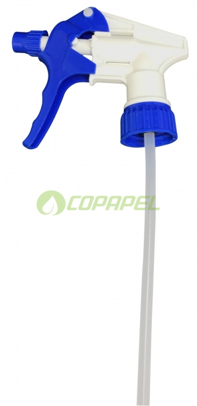 Gatilho Spray Plástico Azul p/ frasco de 500ml e 1L Perfect ref. 972373