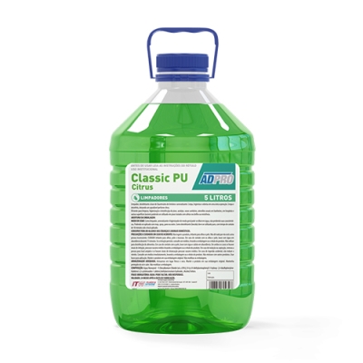 Limpeza Geral Citrus Detergente Desinfetante Odorizador Pronto Uso p/ uso geral Adpro Classic 5L