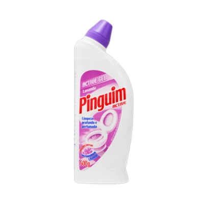 Limpeza Geral Pinguim Higienizador p/ Sanitário Lavanda 500g