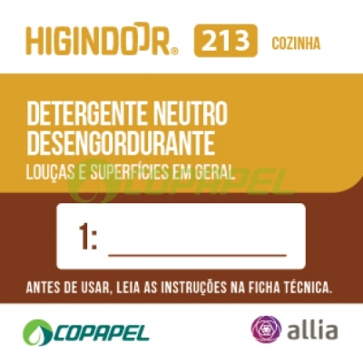 ADESIVO HIGINDOOR 213 - 4x4cm - DILUIDOR